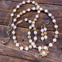 Golden Howlite Collection (3pcs)