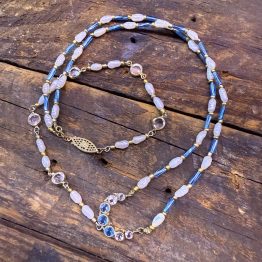 Cresent Moon Choker Necklace