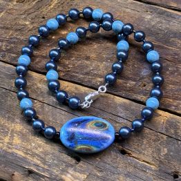 Peacock Turquoise Necklace